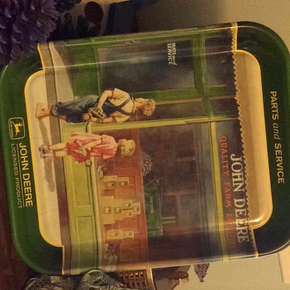 Vtg John Deere collectable 1999 tray.  Like new. - Picture 3 of 6